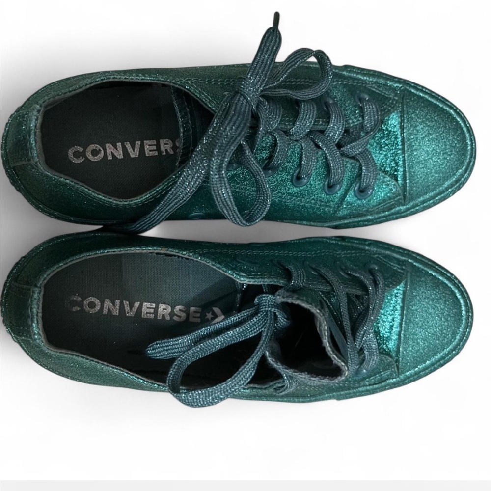 Converse Women's Shimmering Teal Sneakers